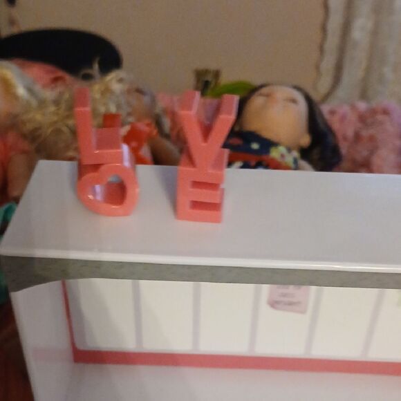 Kids White and Gray Play Desk with Accessories - Picture 6 of 8
